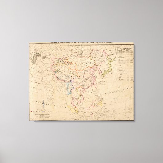 Asien 15 leinwanddruck (Vorderseite)