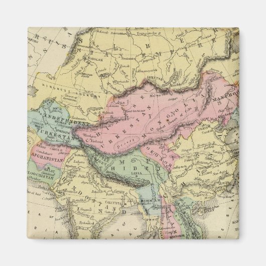 Asien 15 magnet (Vorne)