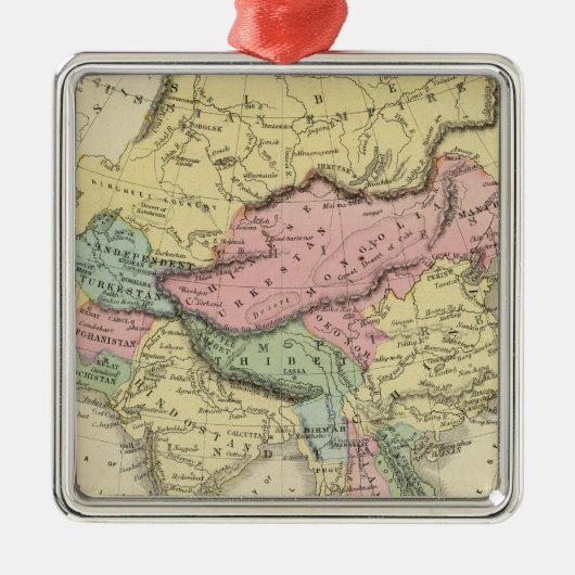 Asien 15 silbernes ornament (Vorne)