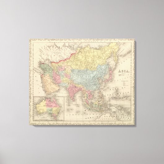 Asien 17 leinwanddruck (Vorderseite)