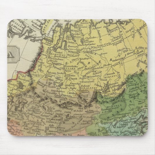 Asien 17 mousepad (Vorne)