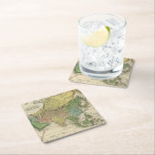 Asien 17 rechteckiger pappuntersetzer (Vor Ort)