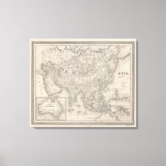 Asien 18 leinwanddruck (Vorderseite)