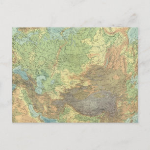 Asien 18 postkarte