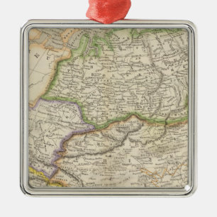 Asien 18 silbernes ornament