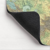 Asien 19 mousepad (Ecke)