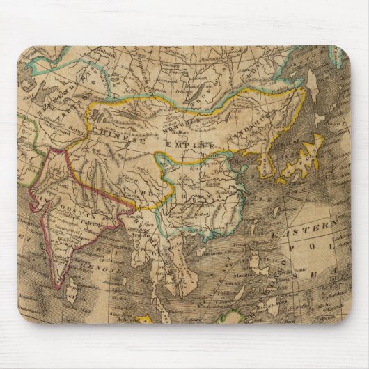 Asien 19 mousepad (Vorne)