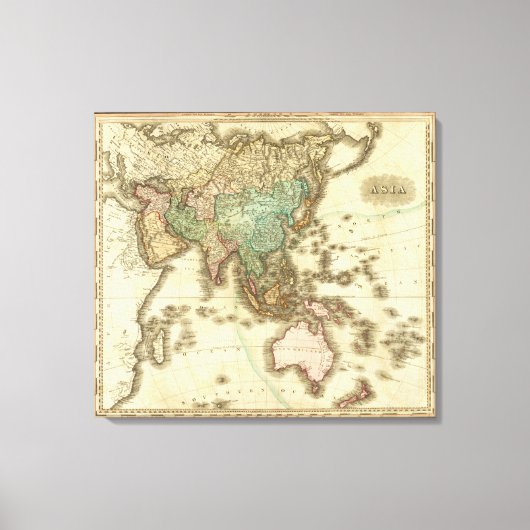 Asien 20 leinwanddruck (Vorderseite)