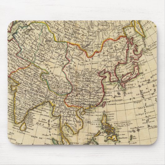 Asien 20 mousepad (Vorne)