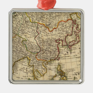 Asien 20 silbernes ornament