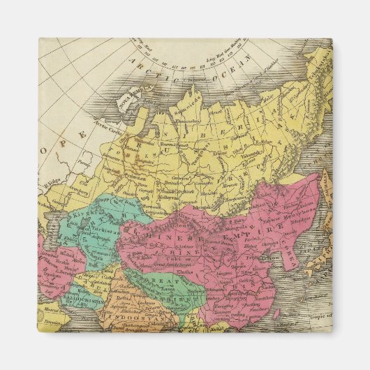 Asien 21 magnet (Vorne)