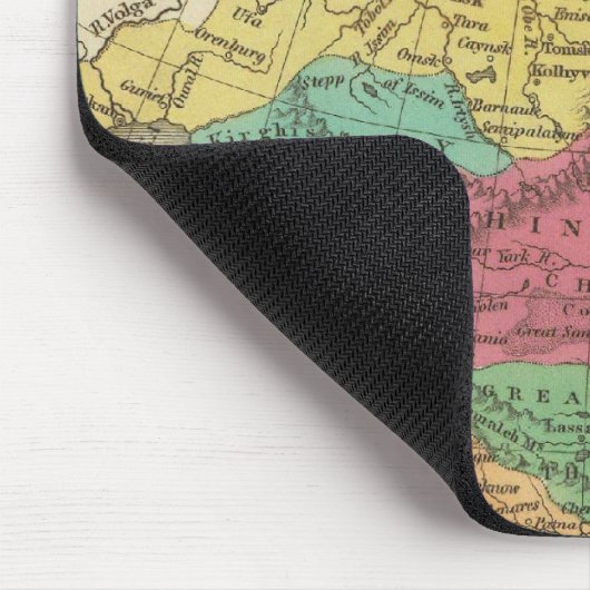 Asien 21 mousepad (Ecke)