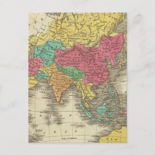 Asien 21 postkarte (Vorderseite)