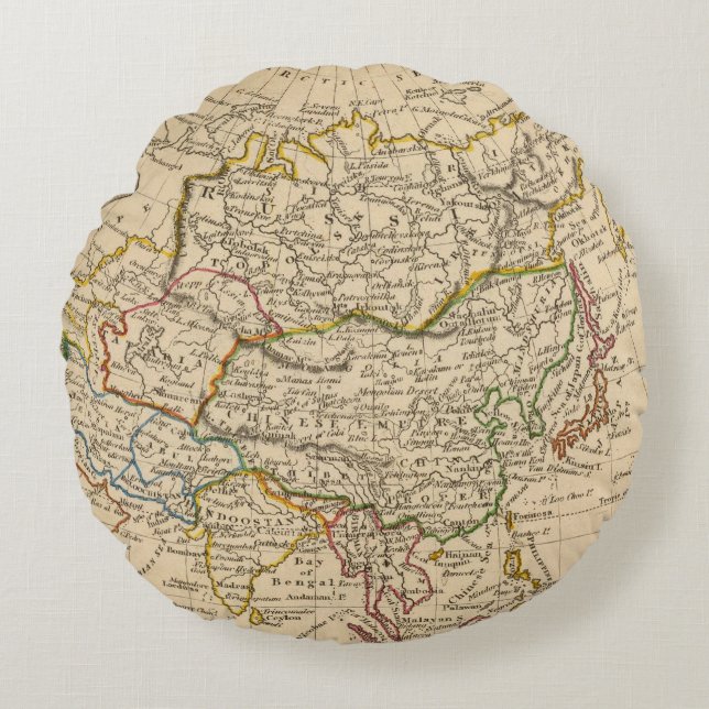 Asien 22 rundes kissen (Vorderseite)