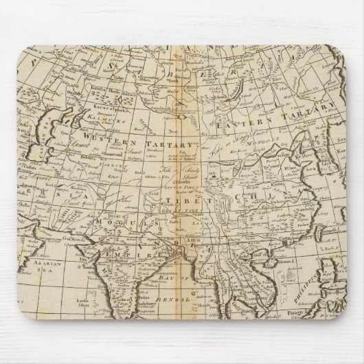 Asien 23 mousepad (Vorne)