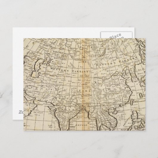 Asien 23 postkarte (Vorne/Hinten)