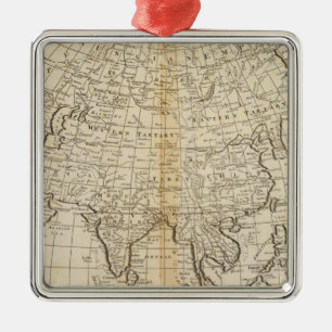 Asien 23 silbernes ornament