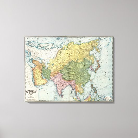 Asien 24 leinwanddruck (Vorderseite)