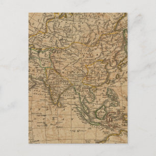Asien 24 postkarte