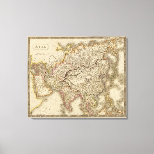 Asien 25 leinwanddruck (Vorderseite)