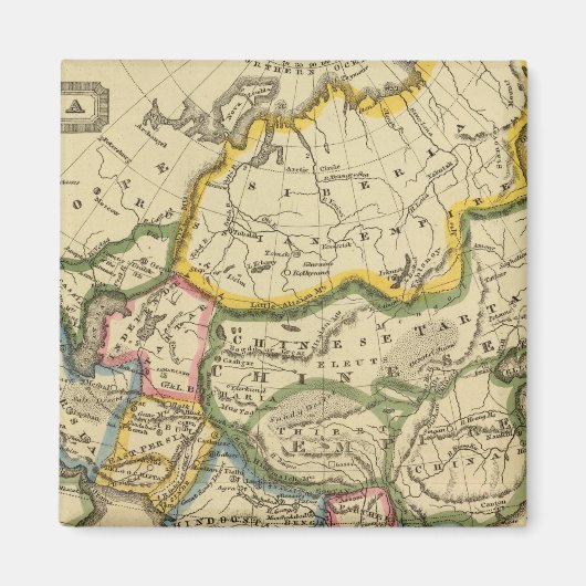 Asien 25 magnet (Vorne)