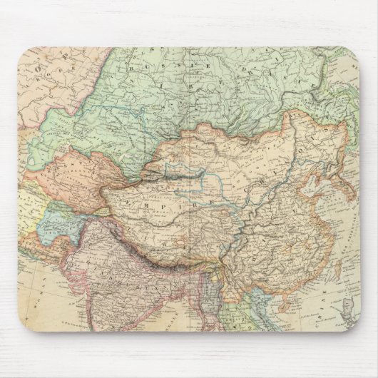 Asien 25 mousepad (Vorne)