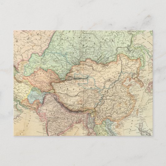 Asien 25 postkarte (Vorderseite)