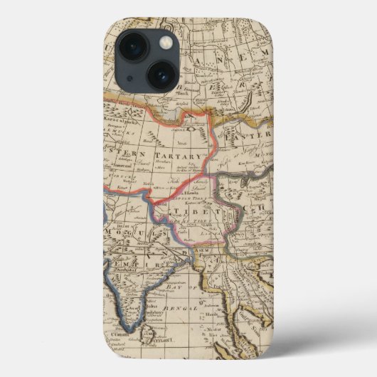 Asien 26 Case-Mate iPhone hülle (Rückseite)