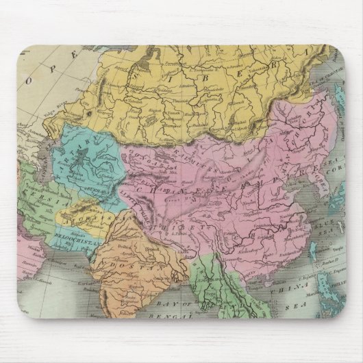 Asien 26 mousepad (Vorne)