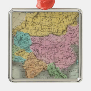 Asien 26 silbernes ornament