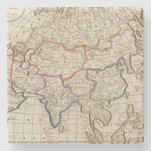 Asien 26 steinuntersetzer (Vorderseite)