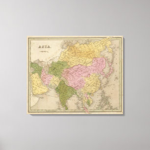 Asien 27 leinwanddruck