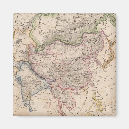 Asien 27 magnet (Vorne)