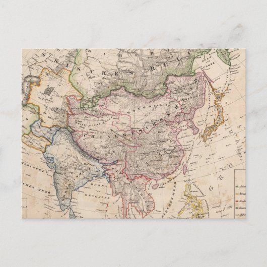 Asien 27 postkarte (Vorderseite)