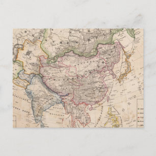 Asien 27 postkarte