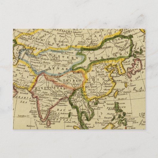 Asien 27 postkarte (Vorderseite)