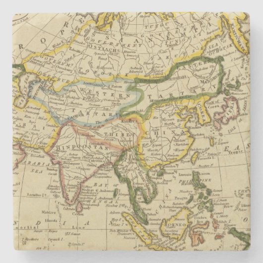 Asien 27 steinuntersetzer (Vorderseite)