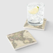 Asien 28 steinuntersetzer (Seitenansicht)