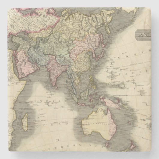 Asien 28 steinuntersetzer (Vorderseite)