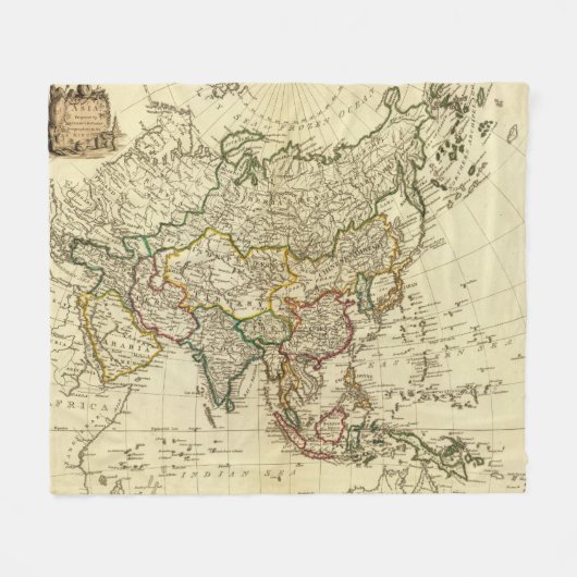 Asien 29 fleecedecke (Vorderseite (Horizontal))