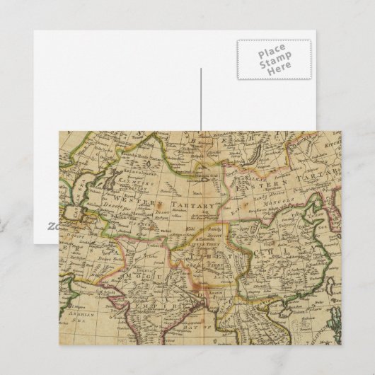 Asien 29 postkarte (Vorne/Hinten)