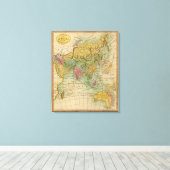 Asien 2 leinwanddruck (Insitu (Holzboden))