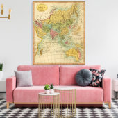 Asien 2 leinwanddruck (Insitu (Wohnzimmer))