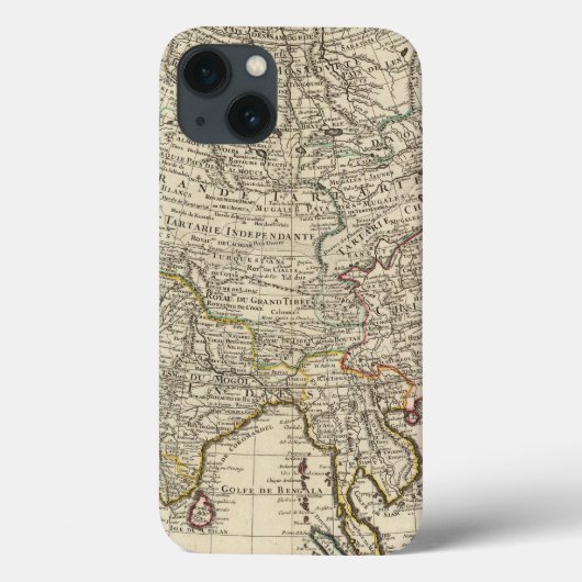 Asien 30 Case-Mate iPhone hülle (Rückseite)