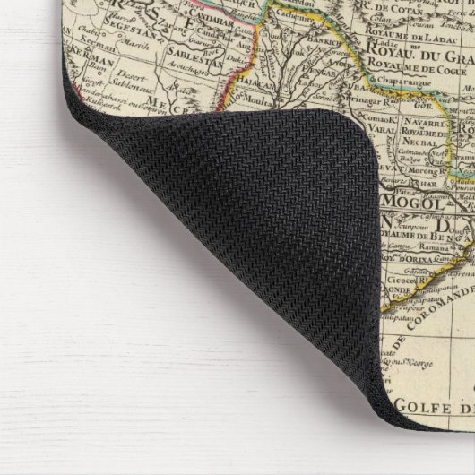 Asien 30 mousepad (Ecke)