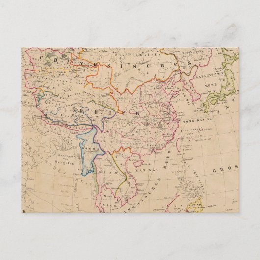 Asien 30 postkarte (Vorderseite)