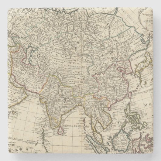 Asien 30 steinuntersetzer (Vorderseite)