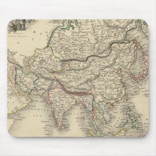 Asien 31 mousepad (Vorne)