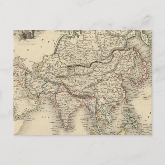 Asien 31 postkarte (Vorderseite)