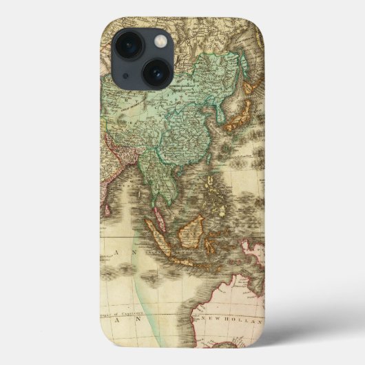 Asien 32 Case-Mate iPhone hülle (Rückseite)